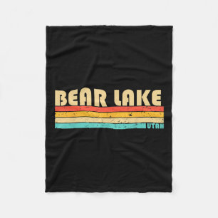 Beer Lake Utah Funny Vist de zomer Fleece Deken