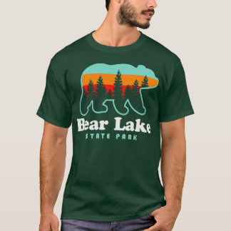 Beer Lake Utah State Park Beer Retro Sunset T-shirt