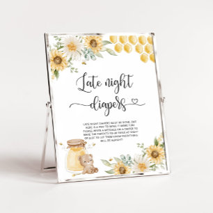 Beer Late nachtduikers Poster