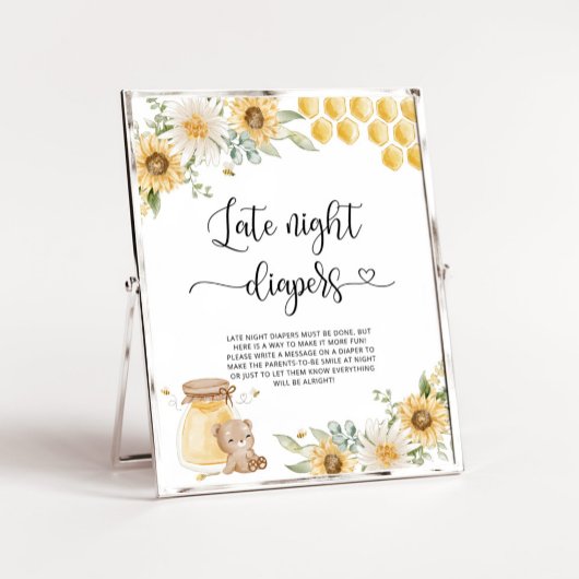 Beer Late nachtduikers Poster