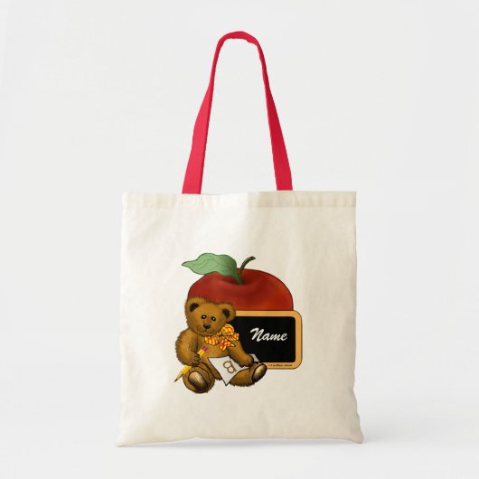 Beer leraar tote bag (Voorkant)