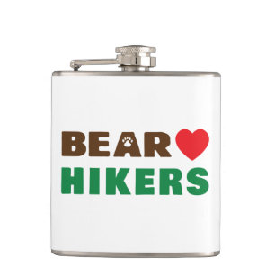 Beer liefdeshiker heupfles