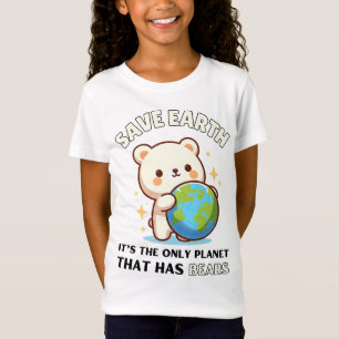 beer liefhebbers redden aarde, het is de enige pla t-shirt