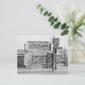 Beer & Liquor Market, 1938 Briefkaart (Staand voorkant)