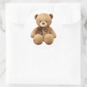 Beer Love Ronde Sticker (Tas)