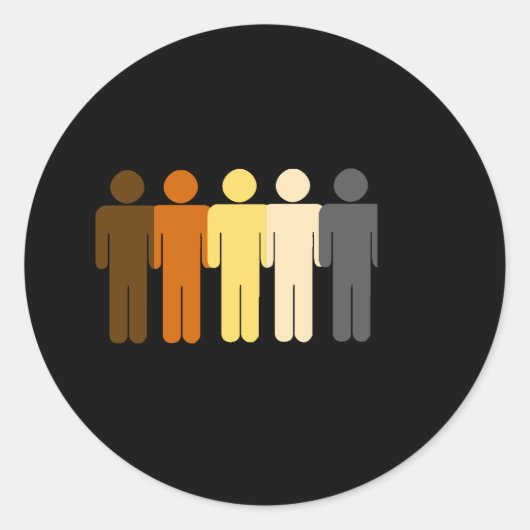 Beer Love Ronde Sticker (Voorkant)