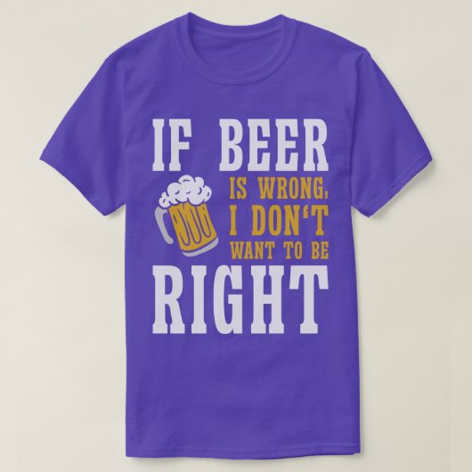Beer Lover Brewery Drinker Funny Drink alcohol T-shirt (Design voorkant)