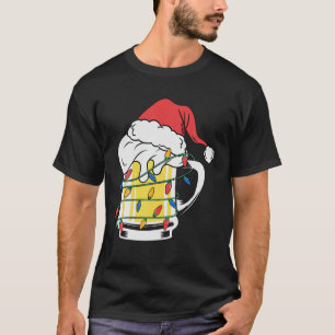 Beer Lover Familie die met Kerstmis overeenkomt Vo T-shirt
