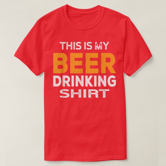 Beer Lover Game T-Shirt (Design devant)