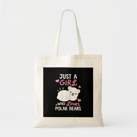 Beer Lover| Gewoon een meisje dat van Polair Beer Tote Bag (Voorkant)