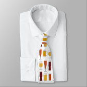 Beer Lover Print Stropdas (Gebonden)