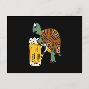 Beer Lover Schortelen Aankondigingskaart