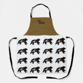 Beer Lover's "Beren met bergen" Apron Schort (Voorkant)