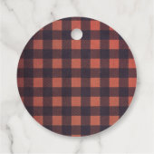 Beer Lumberjack Leuke Verjaardag Dank u Bedankjes Labels (Achterkant)