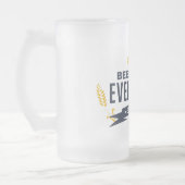 Beer maakt alles beter afgewerkte glazen Mok (Links)