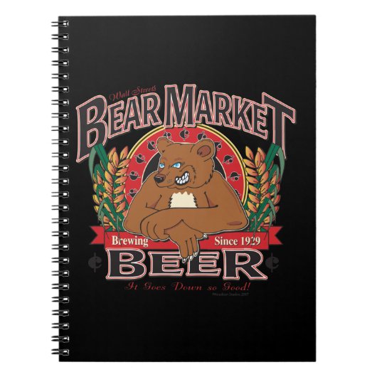 Beer-marktbier Notitieboek (Voorkant)