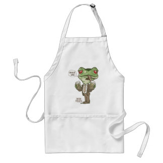 Beer me Beer Frog van Mudge Studios Standaard Schort