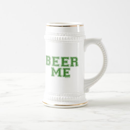 Beer Me Green Mug (Droite)