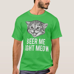 Beer me net de grappige kreet. t-shirt