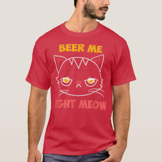 Beer me net met Cat Lover Booze Funny Beer Dri T-shirt