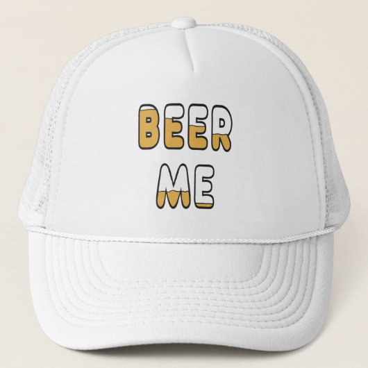 Beer me trucker pet (Voorkant)