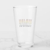 Beer Menselijk Glas (Achterkant)