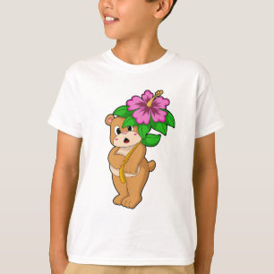 Beer met Bloedvat Hibiscus T-shirt
