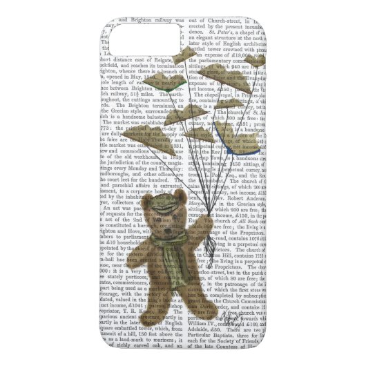 Beer met Boek Vlinders Case-Mate iPhone Case (Achterkant)