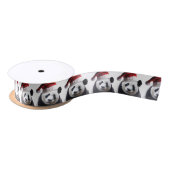 Beer met kerstpanda lint (Spoel)