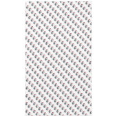 Beer met kerstpolen tafelkleed (Voorkant)