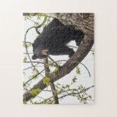 Beer met klimmen legpuzzel (Verticaal)