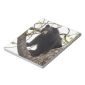 Beer met klimmen notitieblok (Gedraaid)