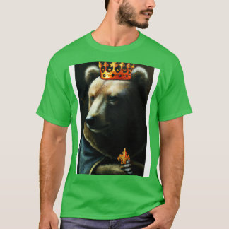 Beer met kroon 10 t-shirt