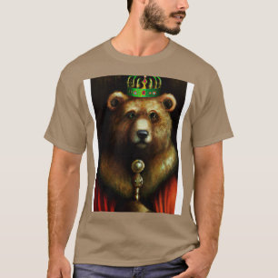 Beer met kroon 1 t-shirt