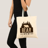 Beer met mij tote bag (Voorkant (product))