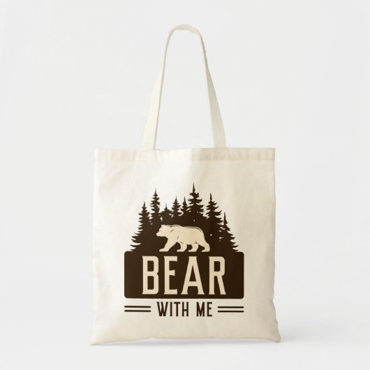Beer met mij tote bag (Voorkant)