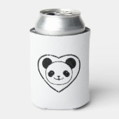 Beer met rubberstop en hart blikjeskoeler (Blikje Voorkant)