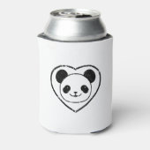 Beer met rubberstop en hart blikjeskoeler (Blikje Achterkant)