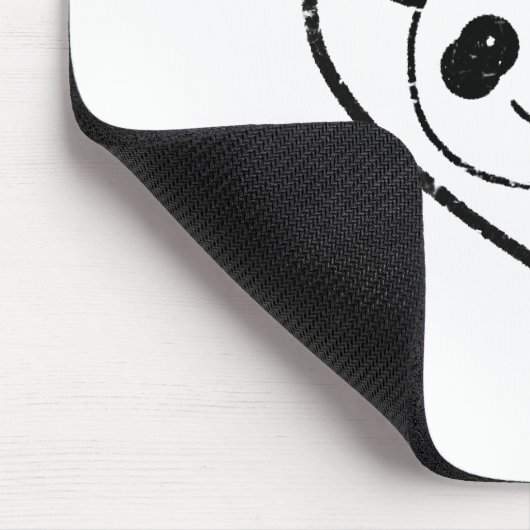 Beer met rubberstop en hart muismat (Hoek)