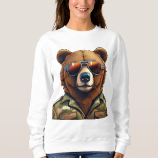 Beer met uniform trui