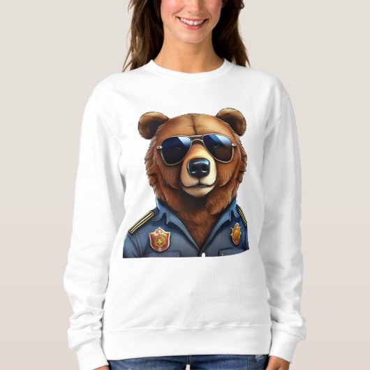 Beer met uniform trui (Voorkant)