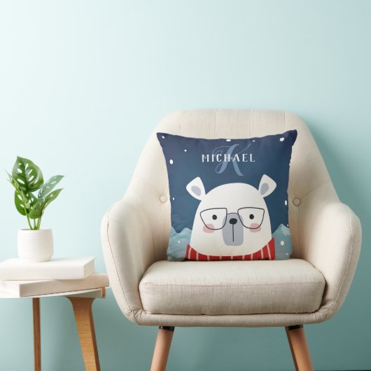 Beer | Monogram Kussen (Stoel)