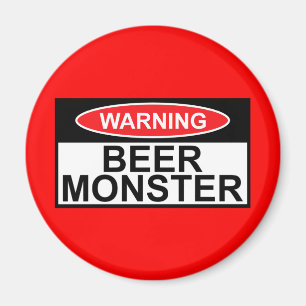Beer monster magneet