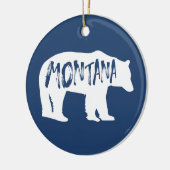 Beer Montana Keramisch Ornament (Links)