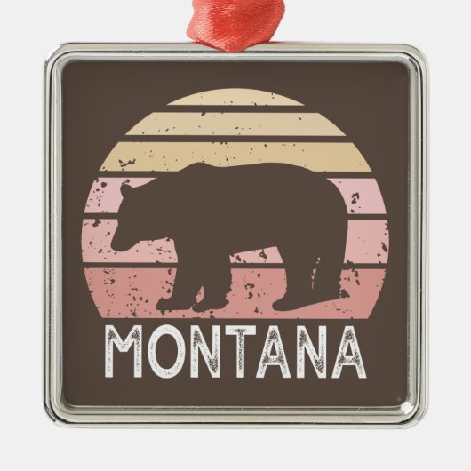 Beer Montana Metalen Ornament (Voorkant)