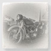 Beer Motorcycle Coaster 10 Stenen Onderzetter (Voorkant)