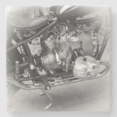 Beer Motorcycle Coaster 19 Stenen Onderzetter (Voorkant)