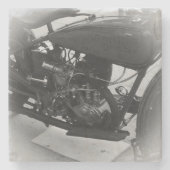Beer Motorcycle Coaster 1 Stenen Onderzetter (Voorkant)