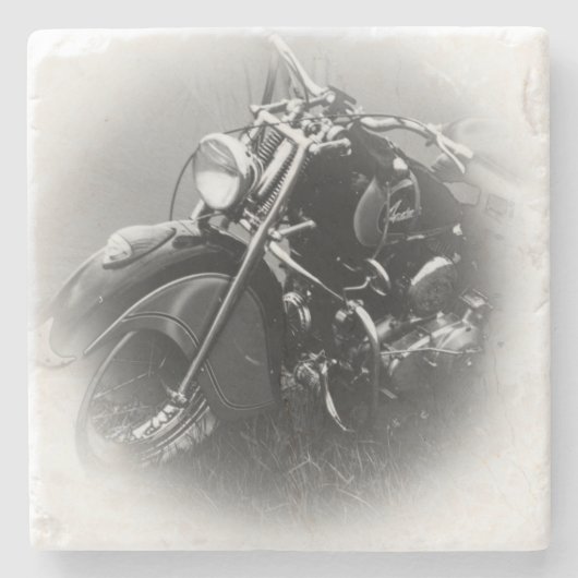 Beer Motorcycle Coaster 3 Stenen Onderzetter (Voorkant)