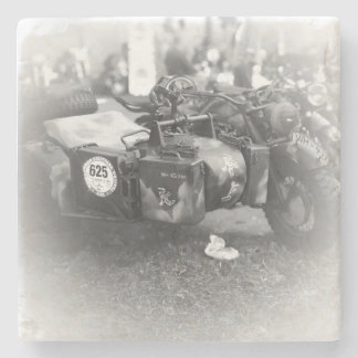 Beer Motorcycle Coaster 4 Stenen Onderzetter